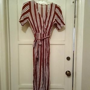 Striped Sky and Sparrow Jumper